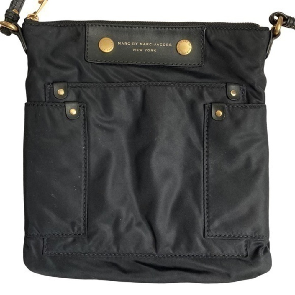 Marc by Marc jacobs black nylon crossbody bag